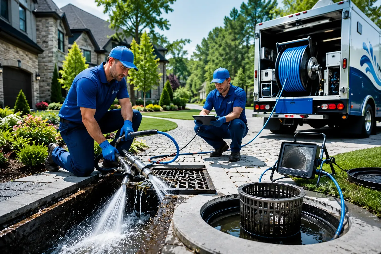 Local outdoor drain cleaning professionals in Pine River, WI